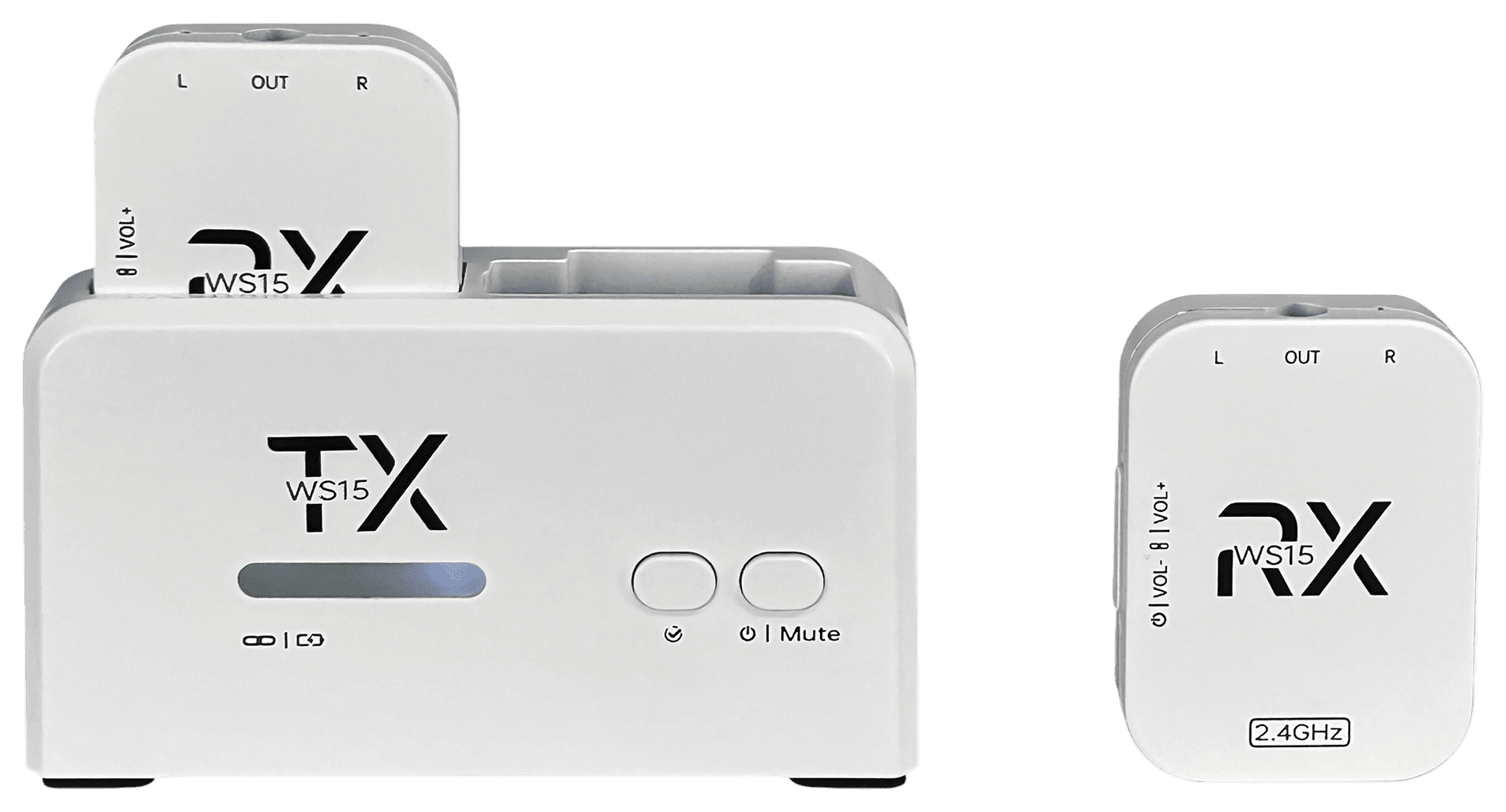 WS15 2.4GHz Wireless Audio In-Ear Monitor Transmission System set