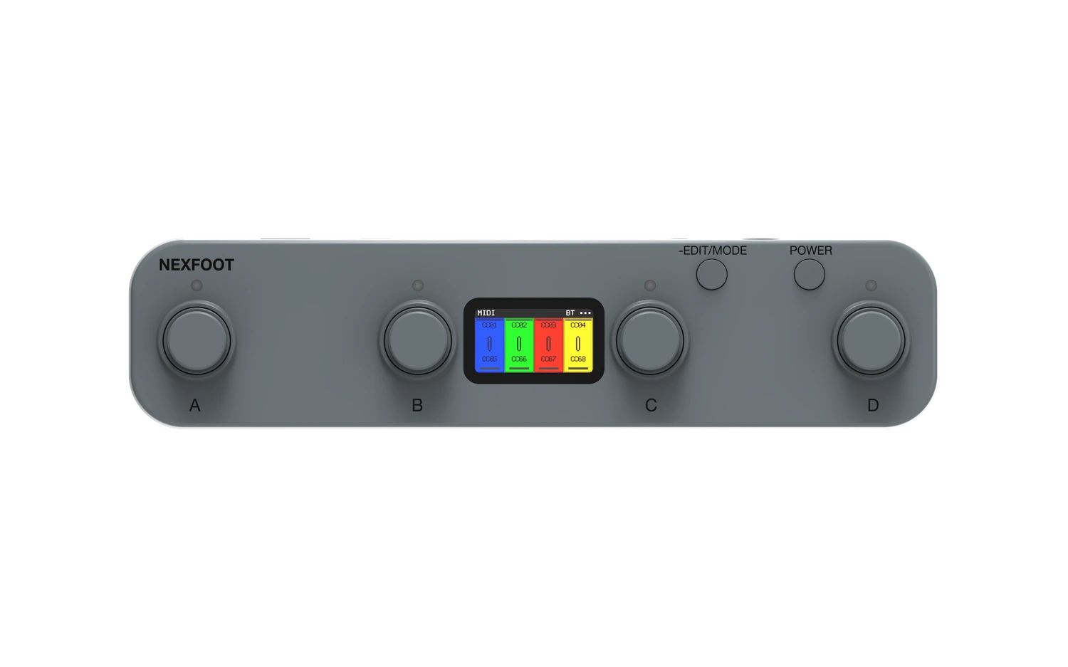 NEXFOOT MIDI control mode